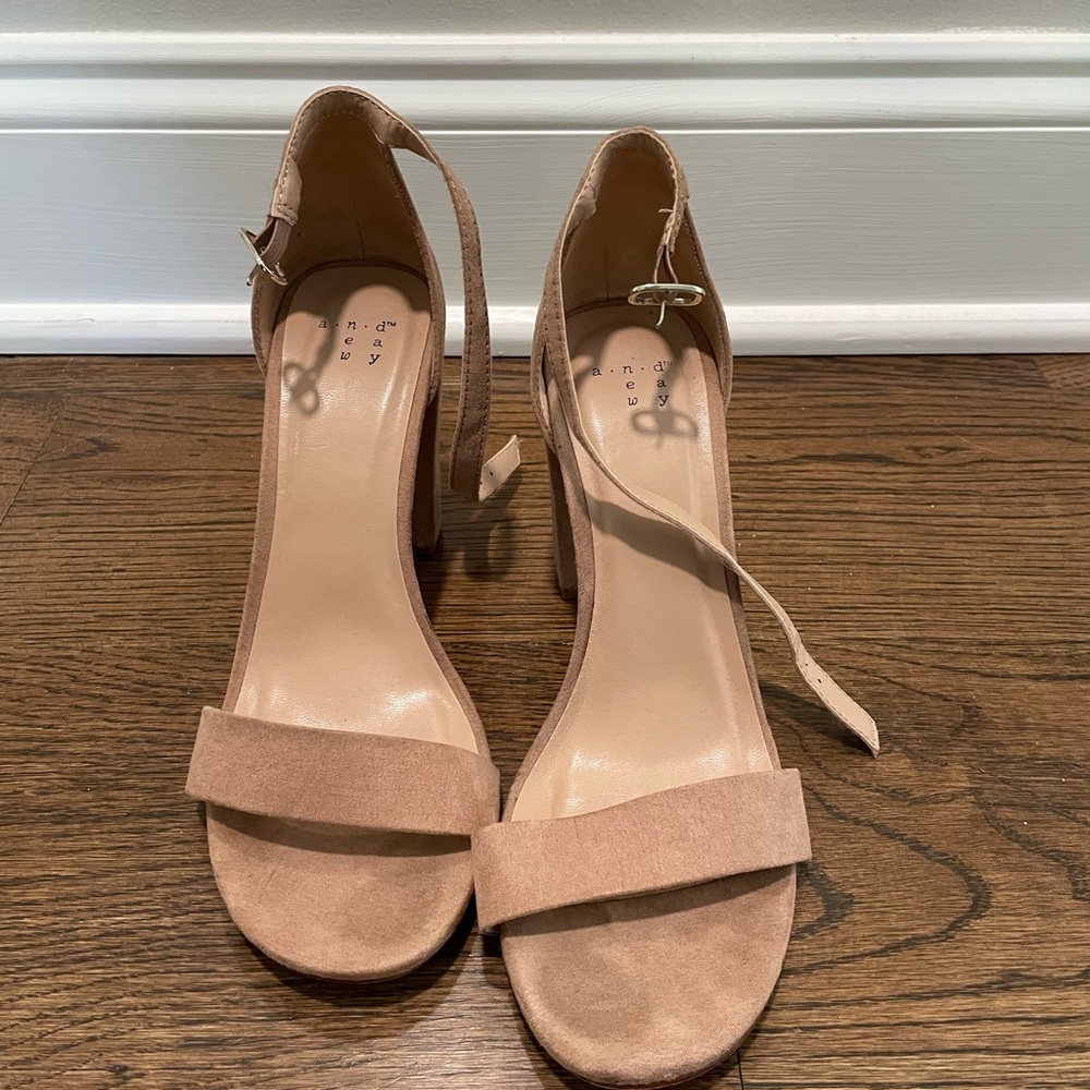 A new day tan heels